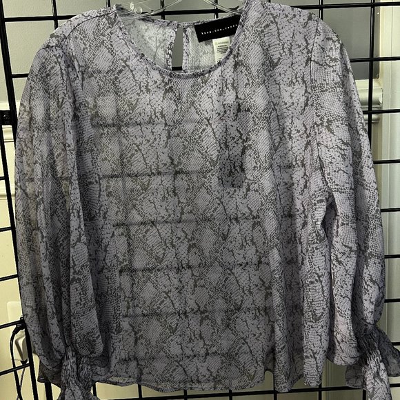 Skin Print Blouse - Picture 1 of 8
